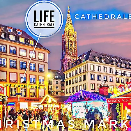 LIFE CATHEDRALE CITY-Center Place Gutenberg Straßburg Exterior foto